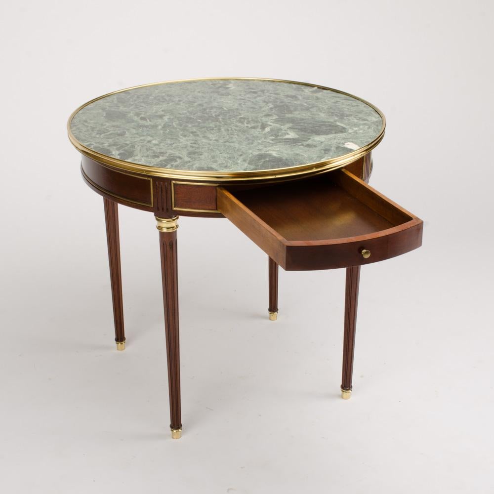 Marble Pair of French Gueridon Tables, circa 1940