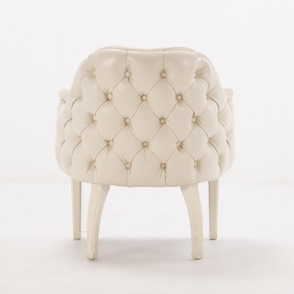 Pareja de sillones club franceses de cuero C 1970. Francés en venta