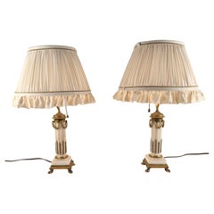 A Pair of French Louis XV1 Style Candlesticks