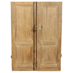 Pair of French Oak Doors, circa 1900