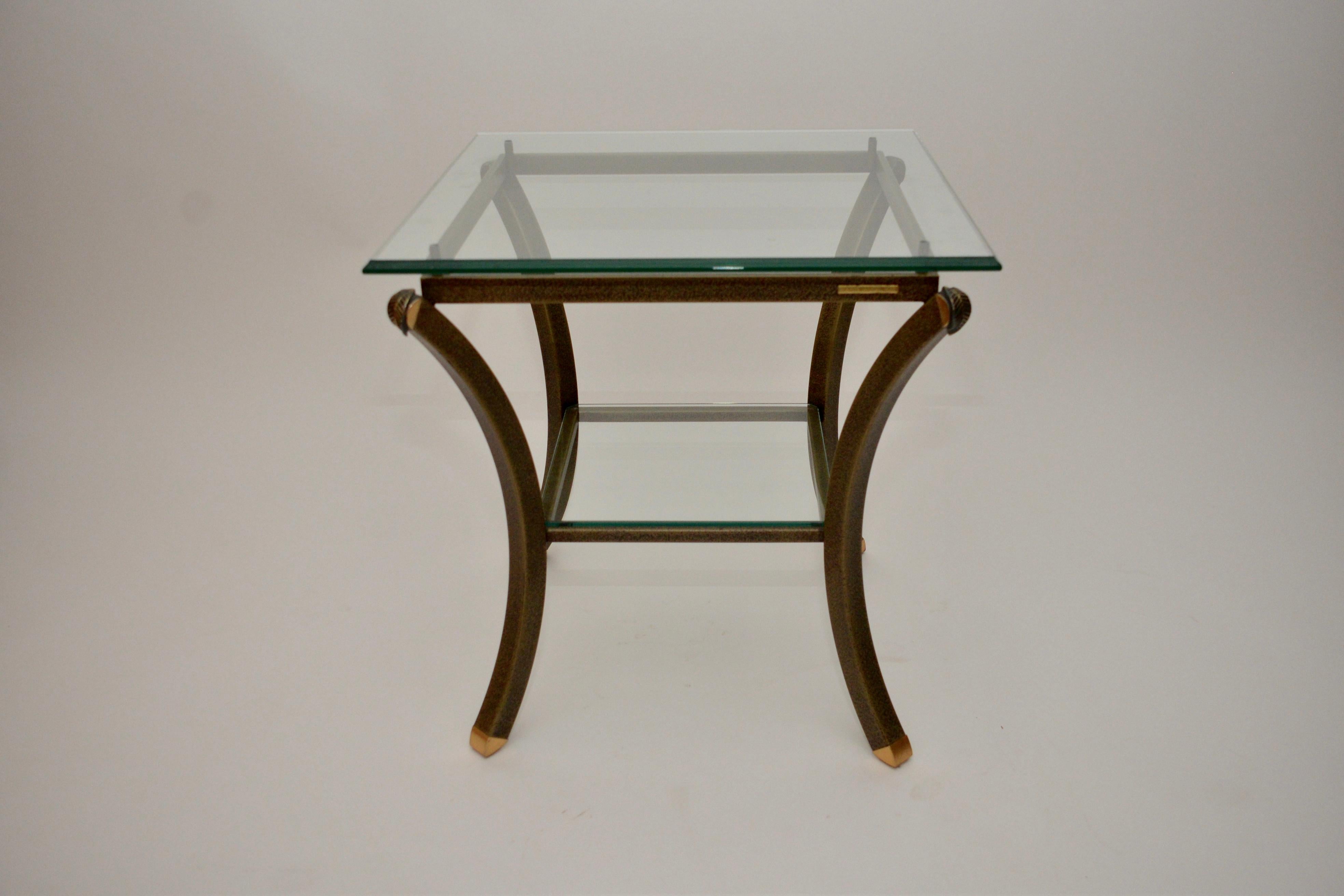 20th Century Pair of French Vintage Pierre Vandel Side Tables