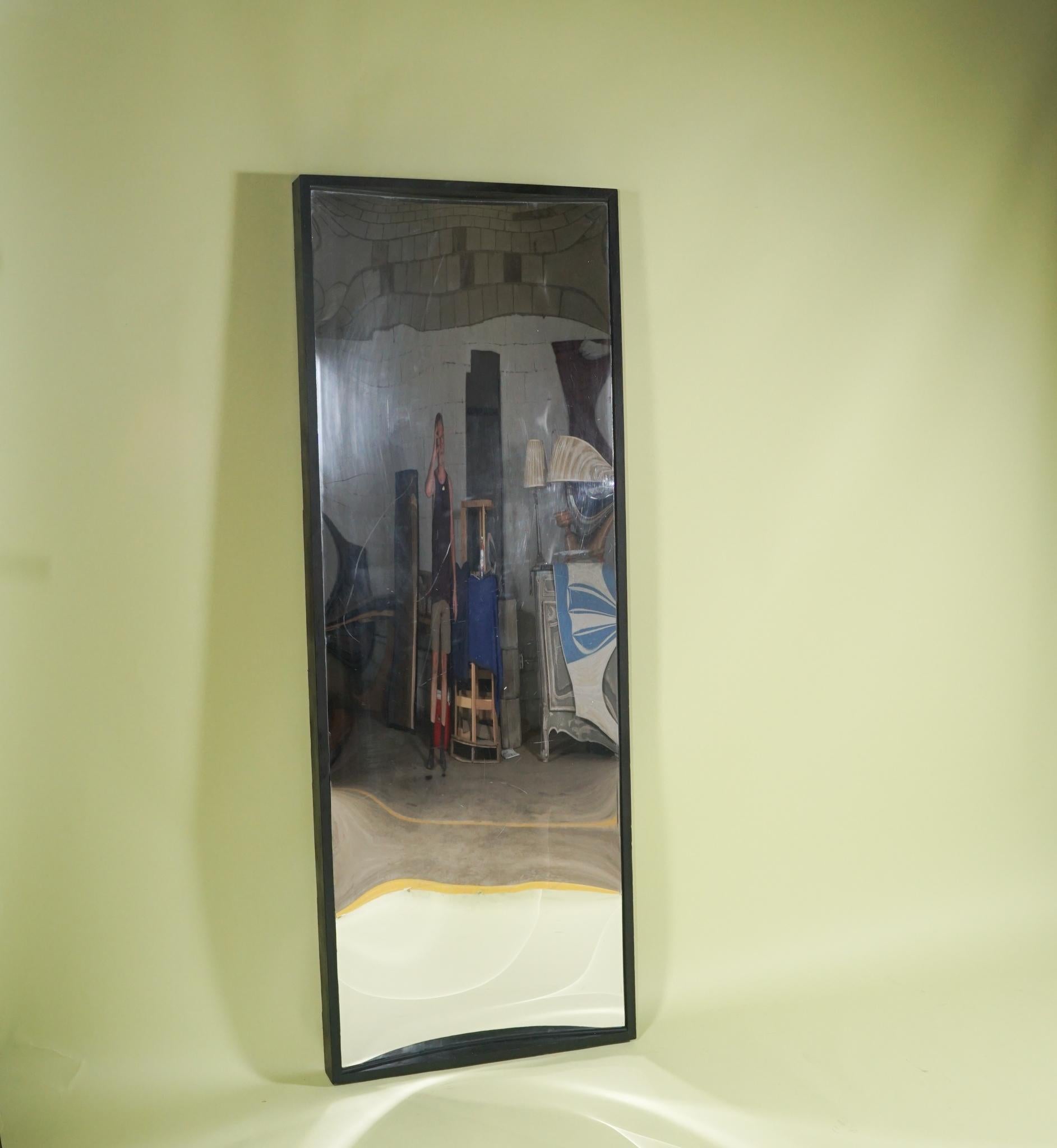 Industrial Pair of Fun House Mirrors from the Estate of Mario Buatta