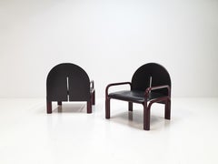 Pair of Gae Aulenti '54 L' Armchairs for Knoll International, 1976