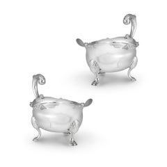 Paire de saucières en argent George II