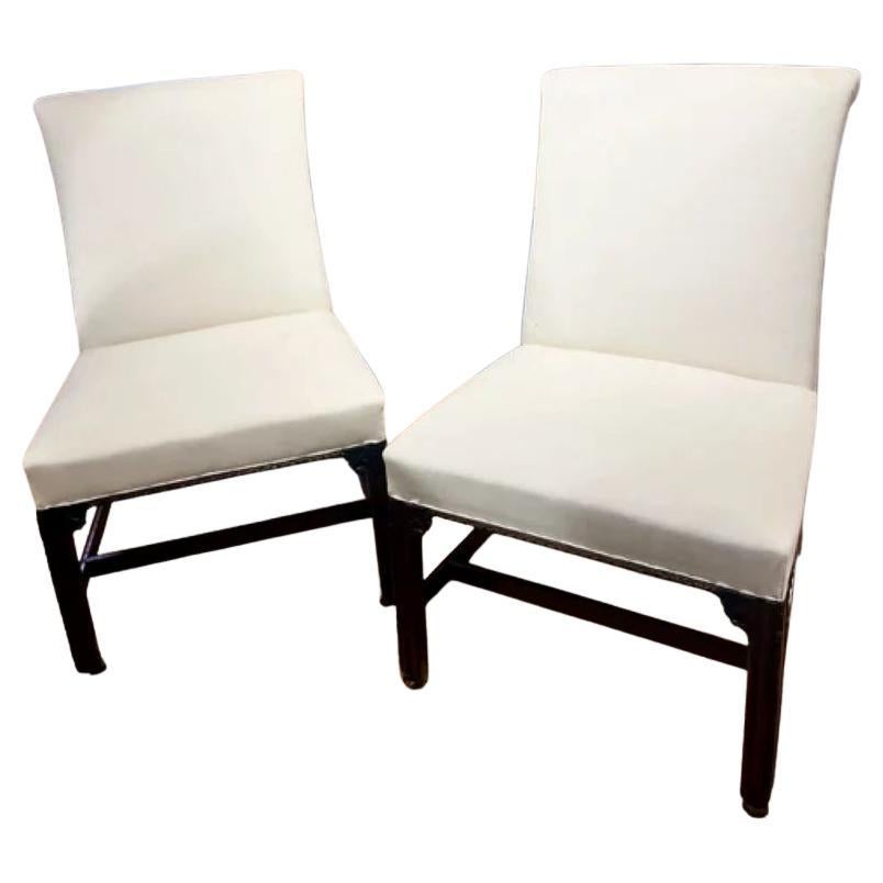 Paire de chaises Chippendale d
époque George III