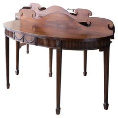 Pair of George III Mahogany Console Tables