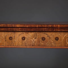 Pair of George III Marquetry Card Tables