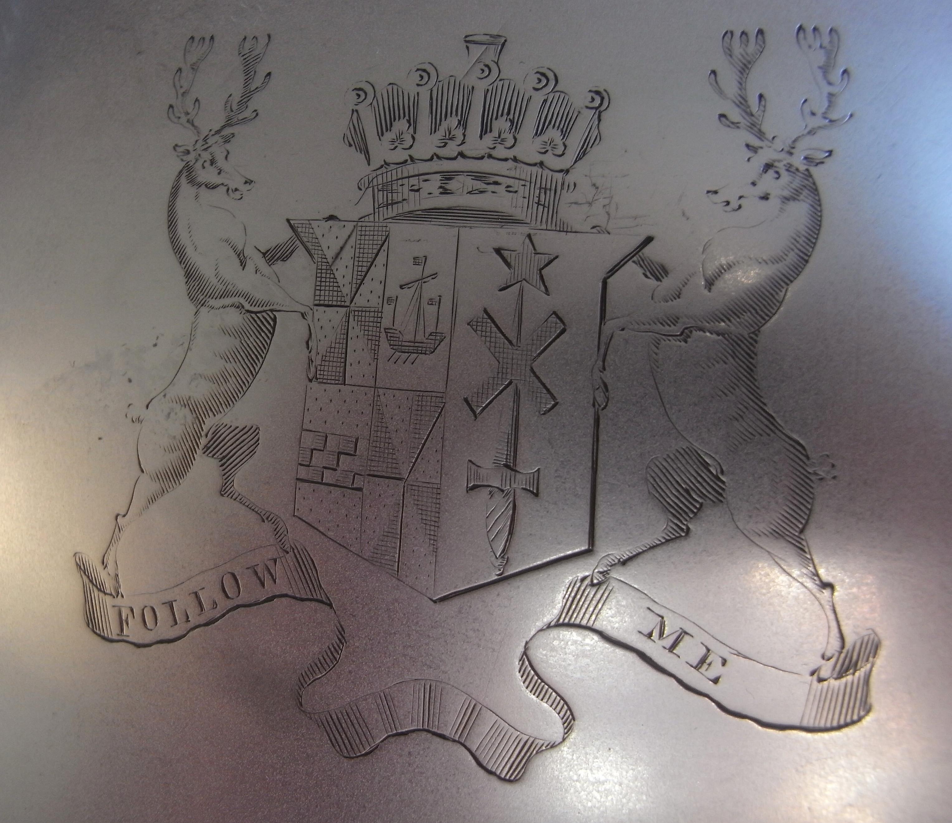Pair of George III Serving Dishes Made in London in 1794 by Henry Green 2