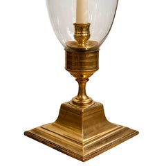 Una coppia di lampade a uragano in stile Giorgio III