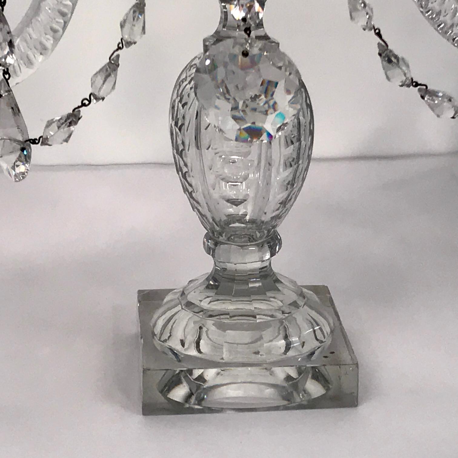 Paire de candélabres anglais d'époque George III par William Parker, en vente 3