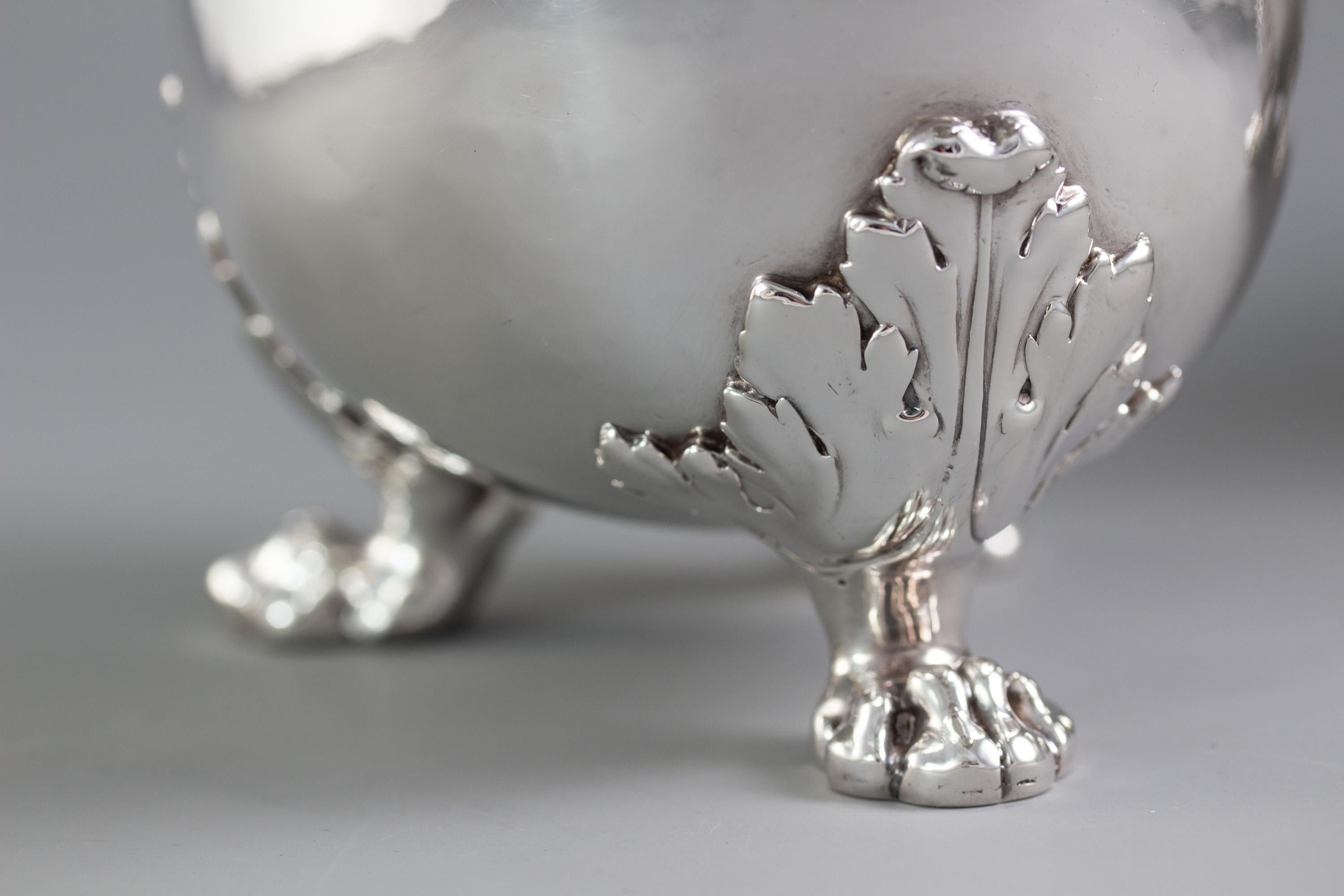 Pair of George IV Silver Sauce Boats, London 1820 by Paul Storr 11