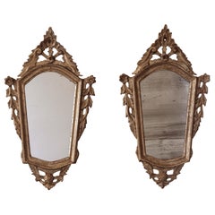 A Pair of Georgian Silvered Mirrors