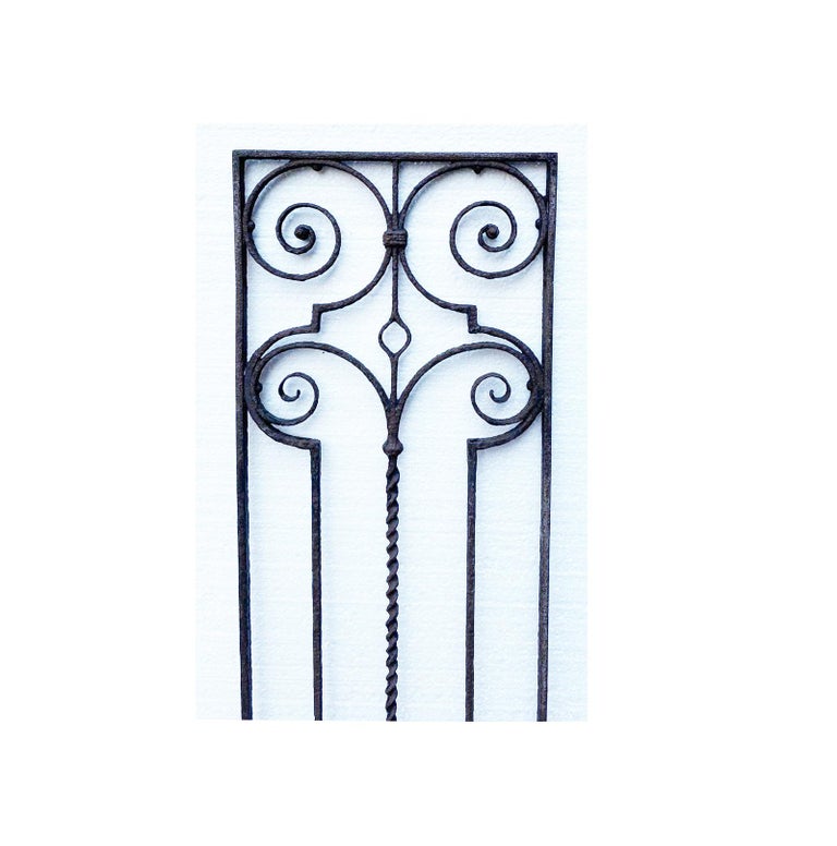 Pair of Wrought Iron Panels For Sale at 1stDibs