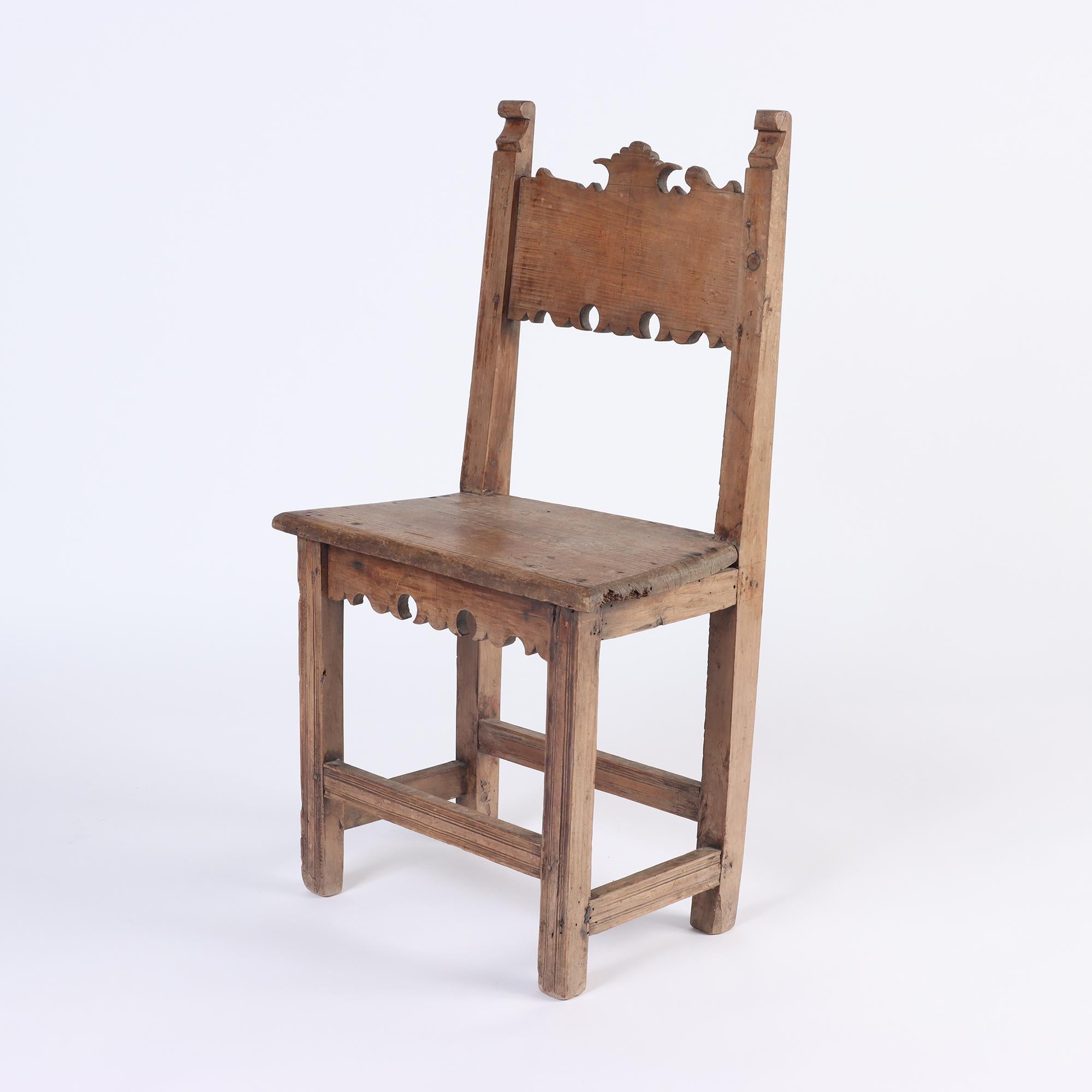Pair of German Walnut Chairs, 19th Century 2