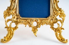 A pair of gilt bronze picture frames, 19th century