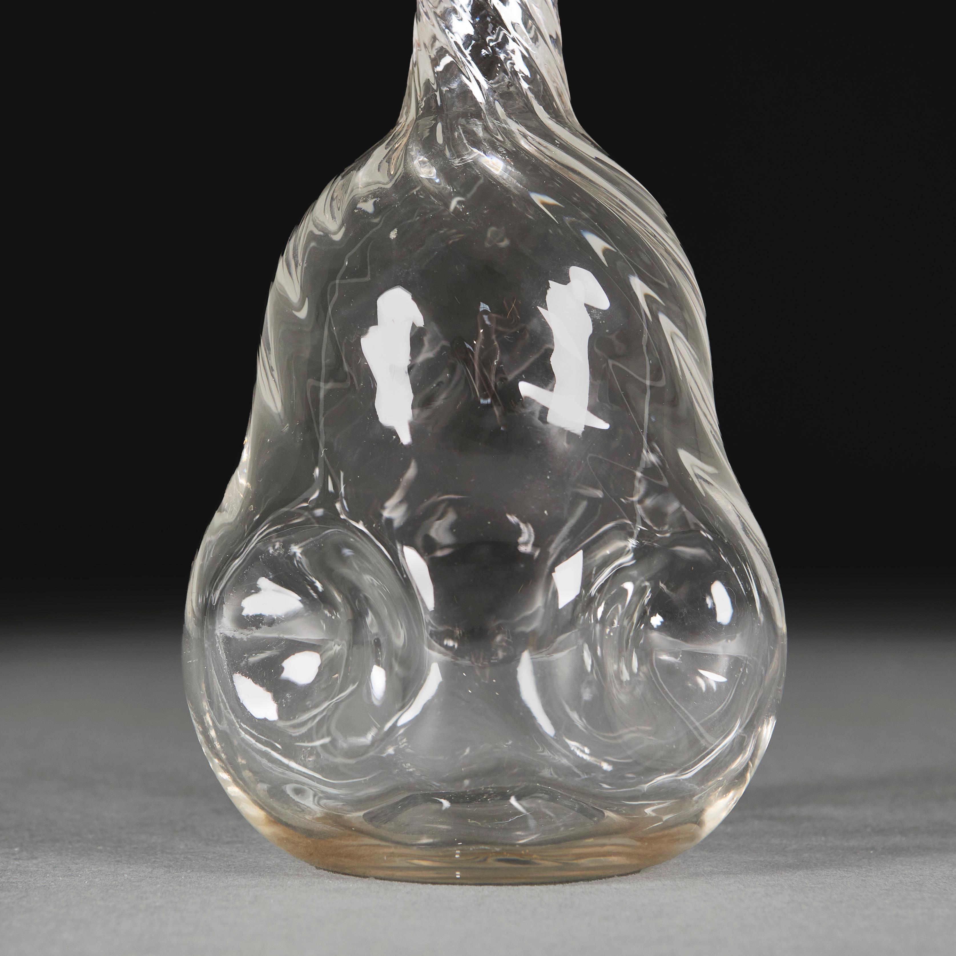Late Victorian A Pair Of  Glass Decanters For Sale