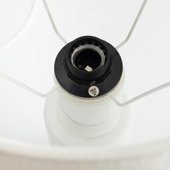 Pair of Glass Table Lamps by Luxus, Vittsjö Sweden 1970 Marked