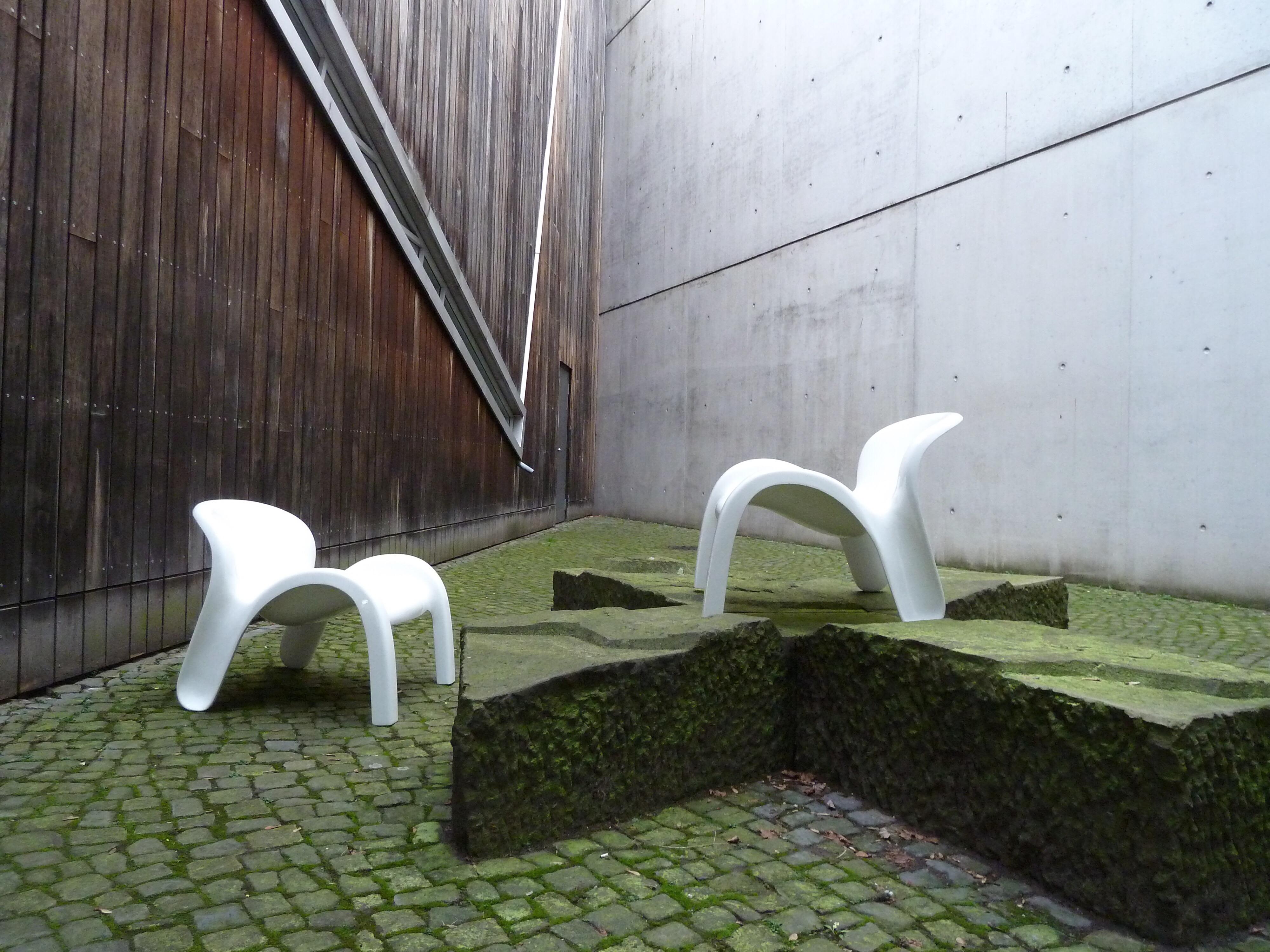 Paire de chaises longues de style GN2 Peter Ghyczy pour Reuter, Form+Life Collection 5