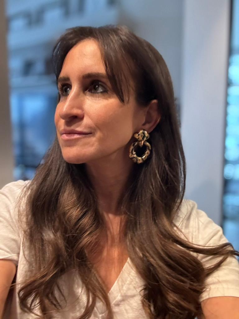 Paire de pendentifs d'oreille en or et or noirci détachables 