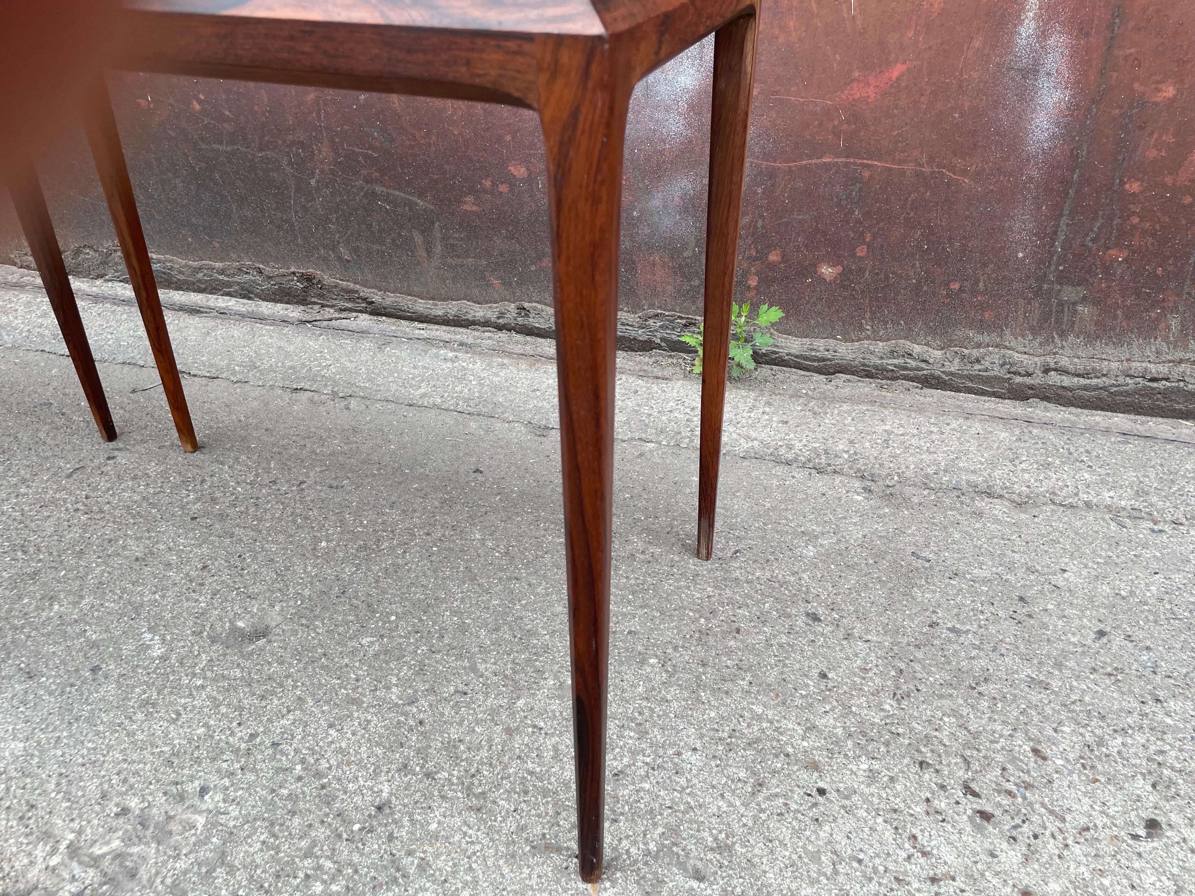 Une paire de superbes tables latérales danoises Severin Hansen des années 60 en vente 9