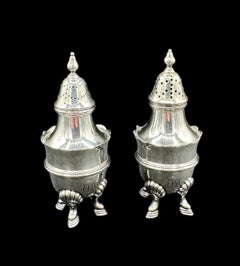 A Pair of Gorham Sterling Silver Salt & Pepper Shakers