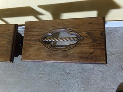 Pair of Gothic Revival End Tables or Stools, C1880