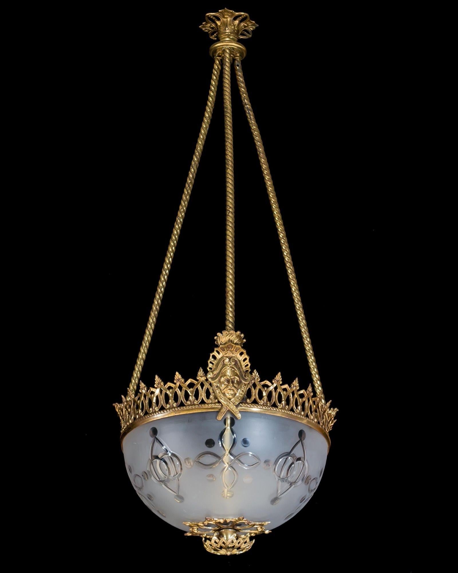 Inglese A Pair Of Gothic Victorian Hall Lights in vendita