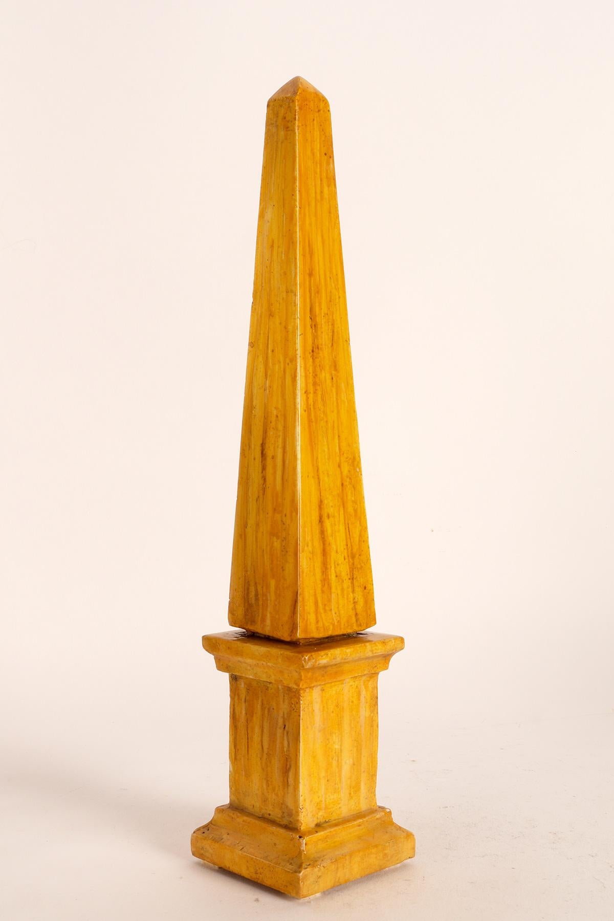 19th Century A pair of Grand Tour obelisks, Italy second half of 19th century. For Sale