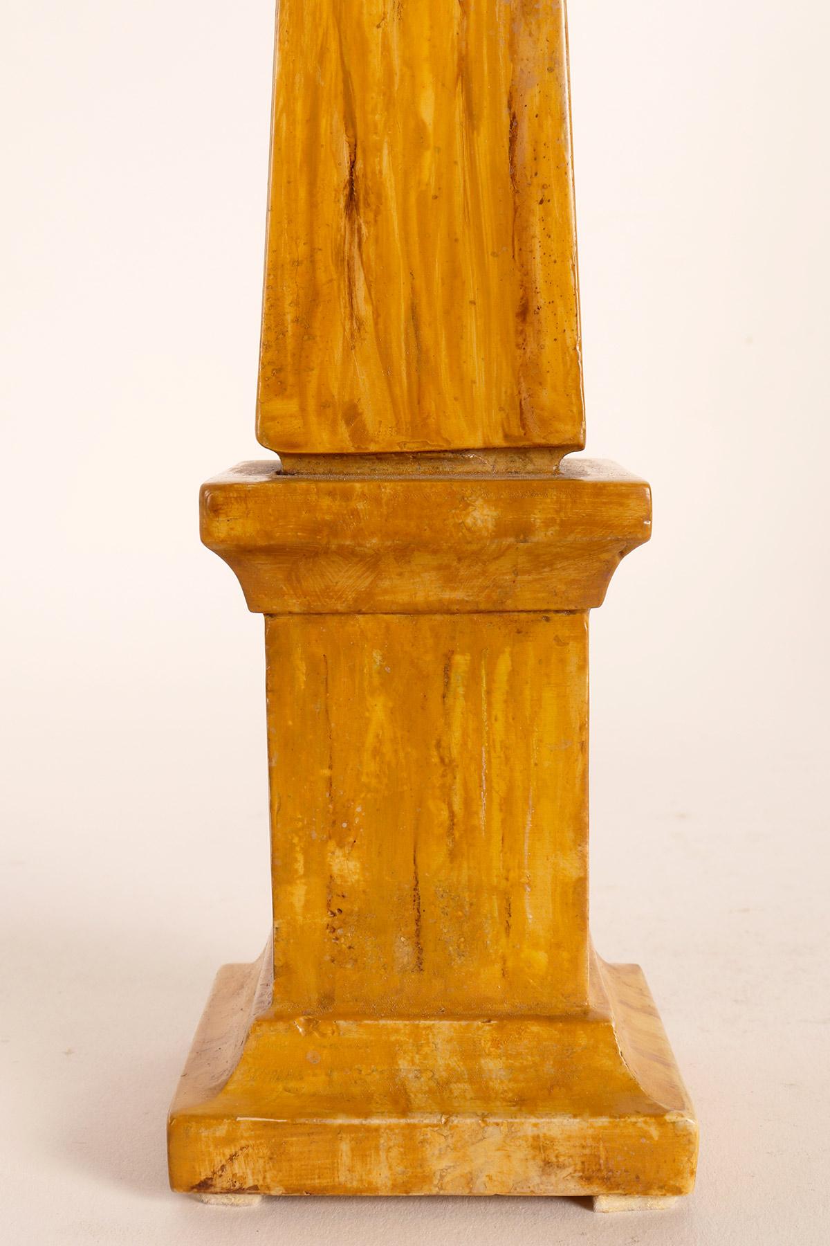 Pair of Grand Tour Obelisks, Italy Second Half of 19th Century For Sale 2