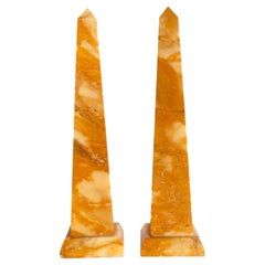 Pair of Grand Tour Obelisks, Italy Second Half of 19th Century
