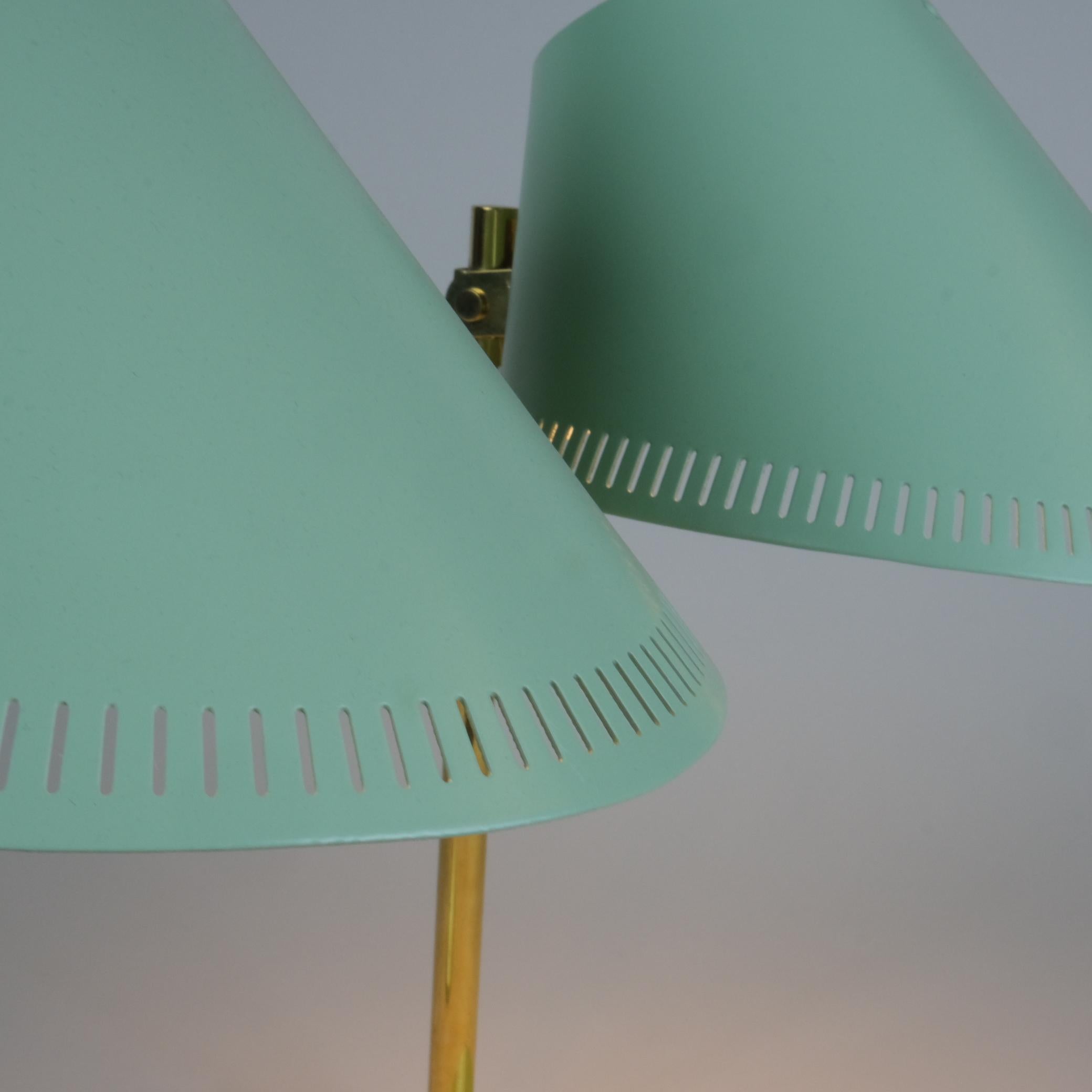 Paire de lampes de table Paavene & Greene Modèle. 9227, Idman Oy 1950s en vente 2
