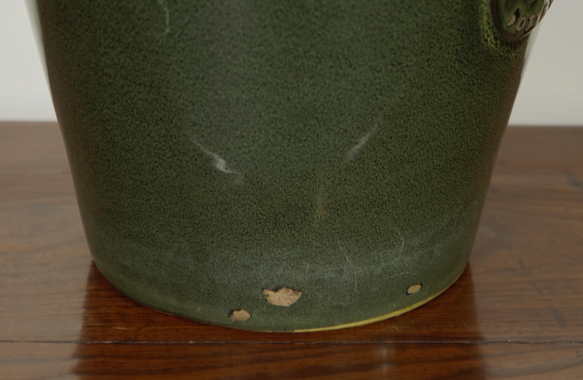 Paire de pots à plantes à poils longs de style édouardien par HERITAGE GARDEN j1 en vente 2
