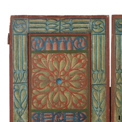 A Pair of Gustavian-Style Painted Doors by Paul Gauguin