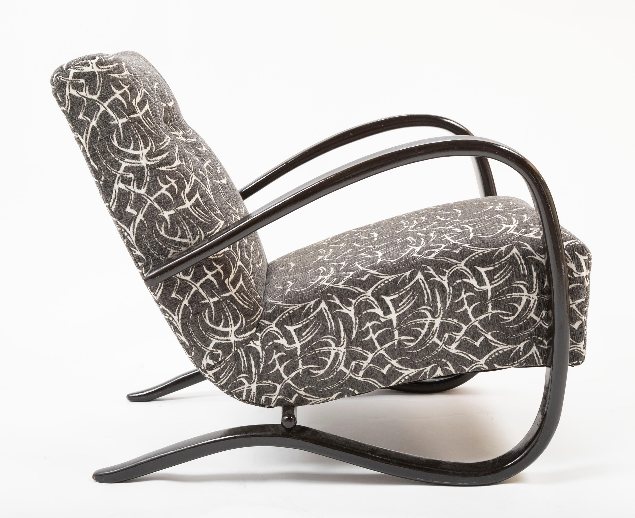 Pair of Halabala Chairs Designed by Jindrich Halabala 3
