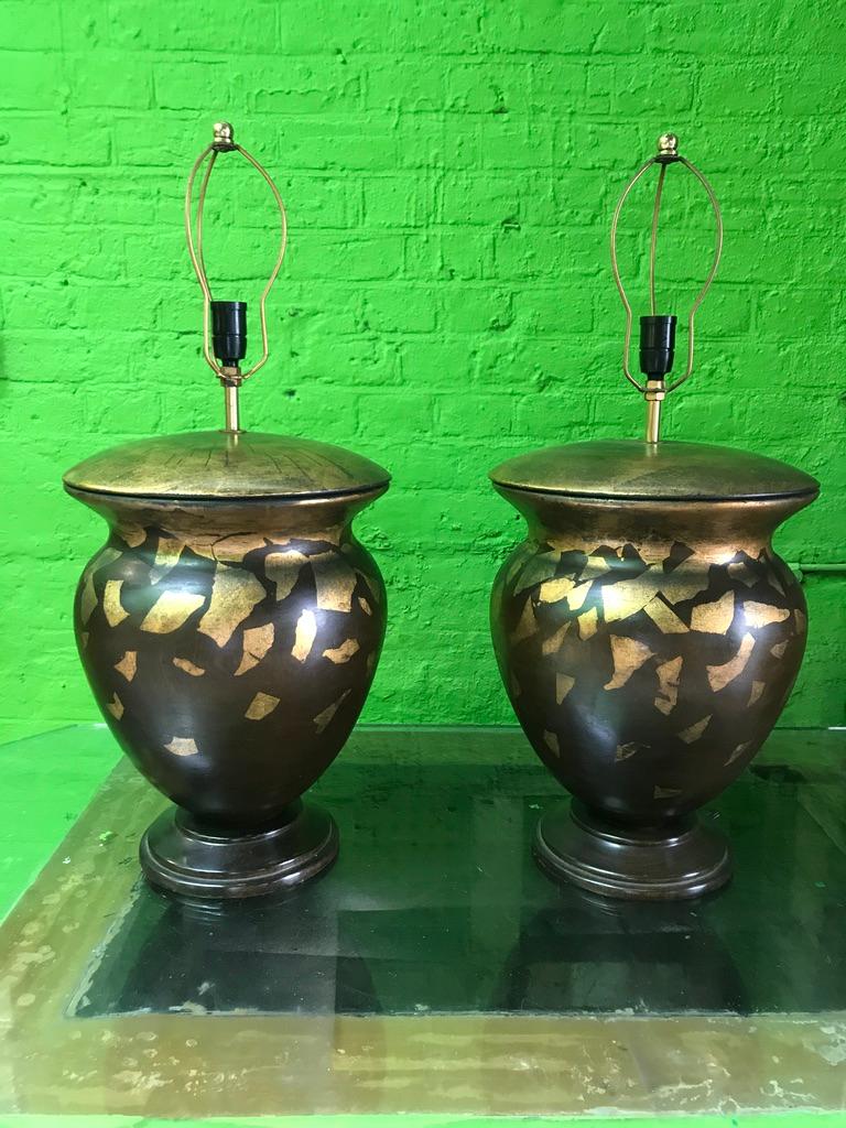 hand painted table lamps