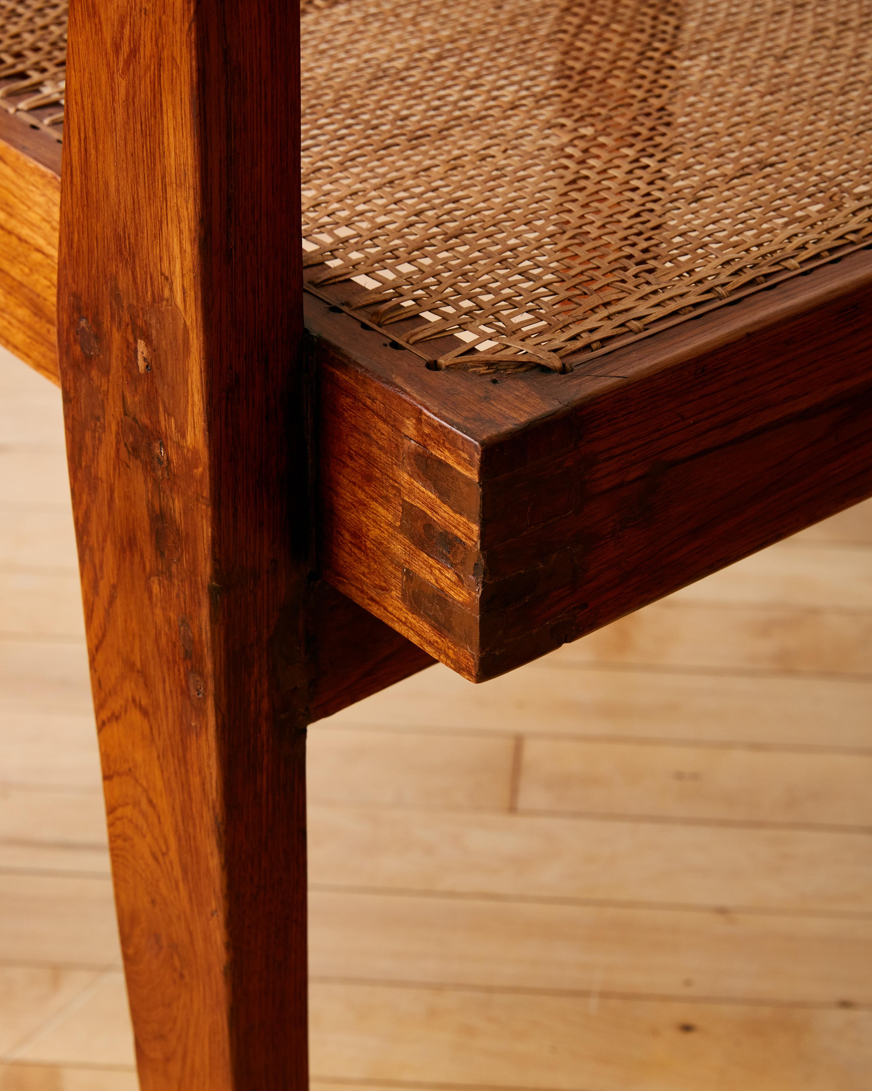 20th Century A Pair of Handcrafted Take Down Chairs by Pierre Jeanneret ( Model PJ-SI-20-A)