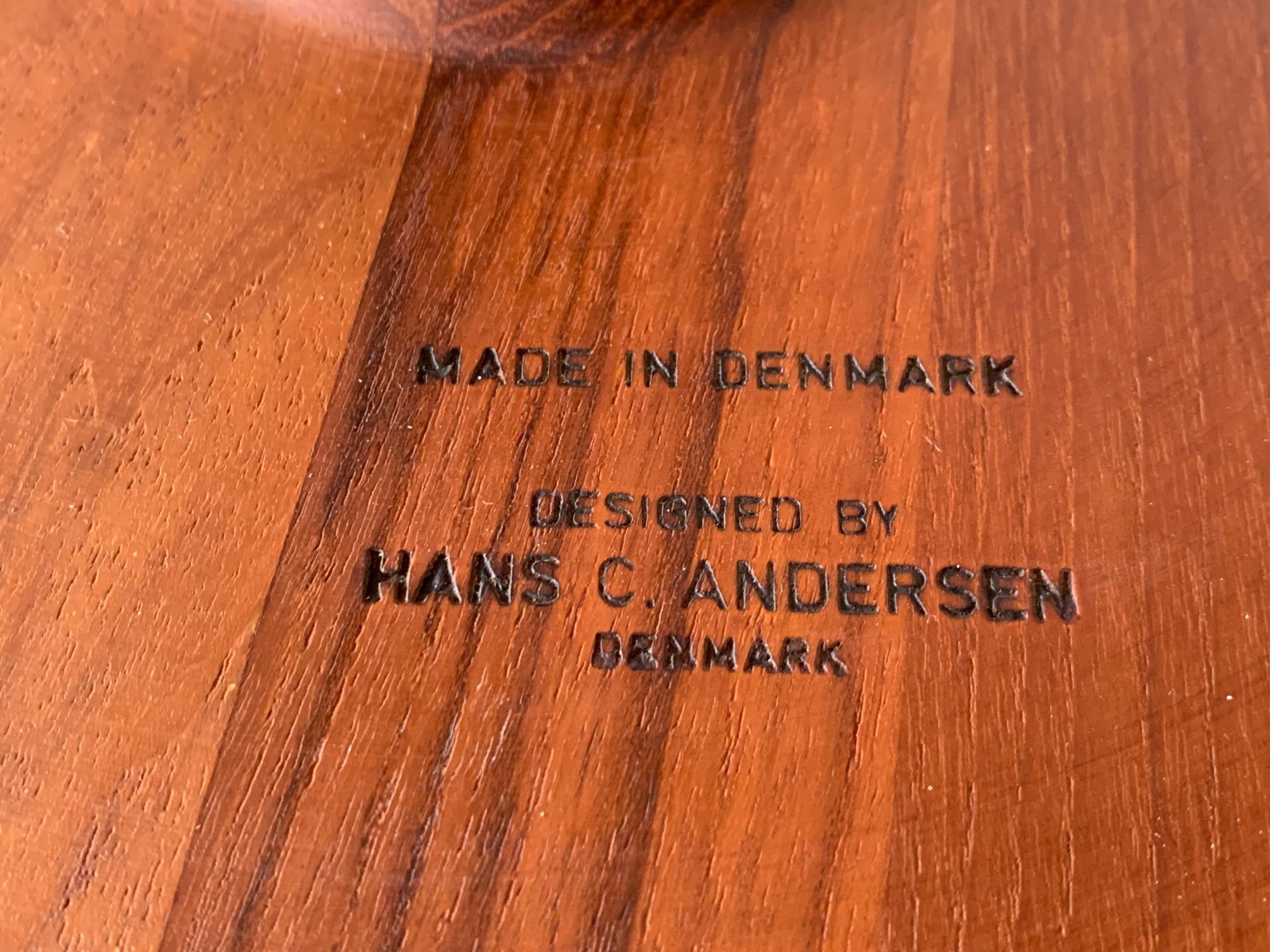Pair of Hans Andersen Teak Side Tables 3