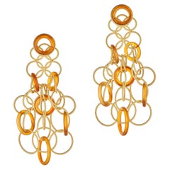 A pair of Hawaii Colour Carnelian Drop Earrings by Buccellati
