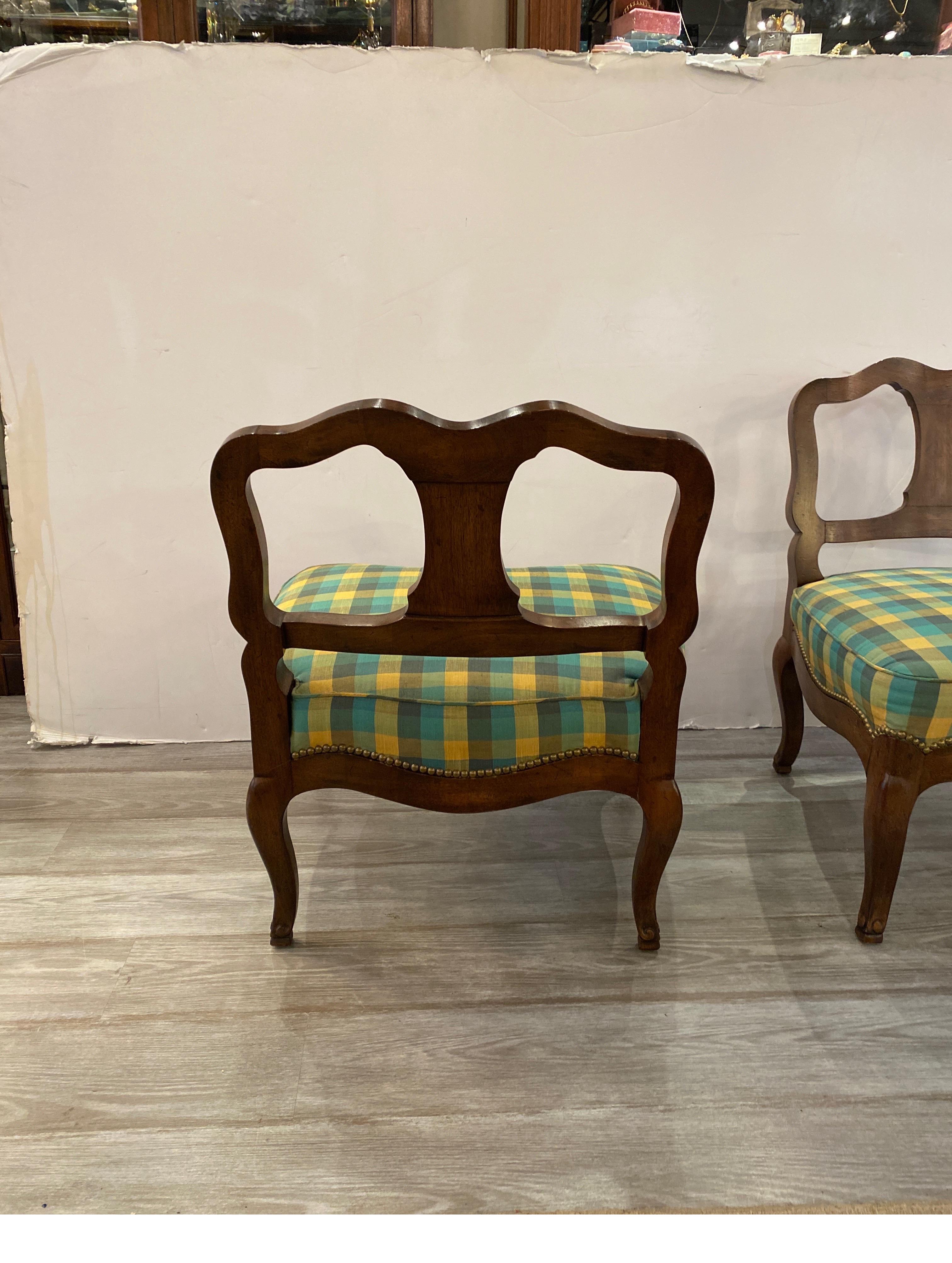 20th Century A Pair of Henredon Slipper Chairs 1959