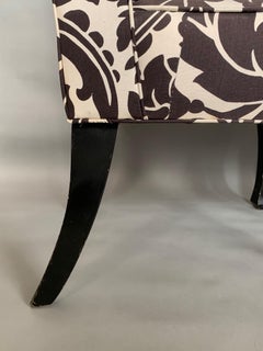 Pair of High Back Decorator Chairs