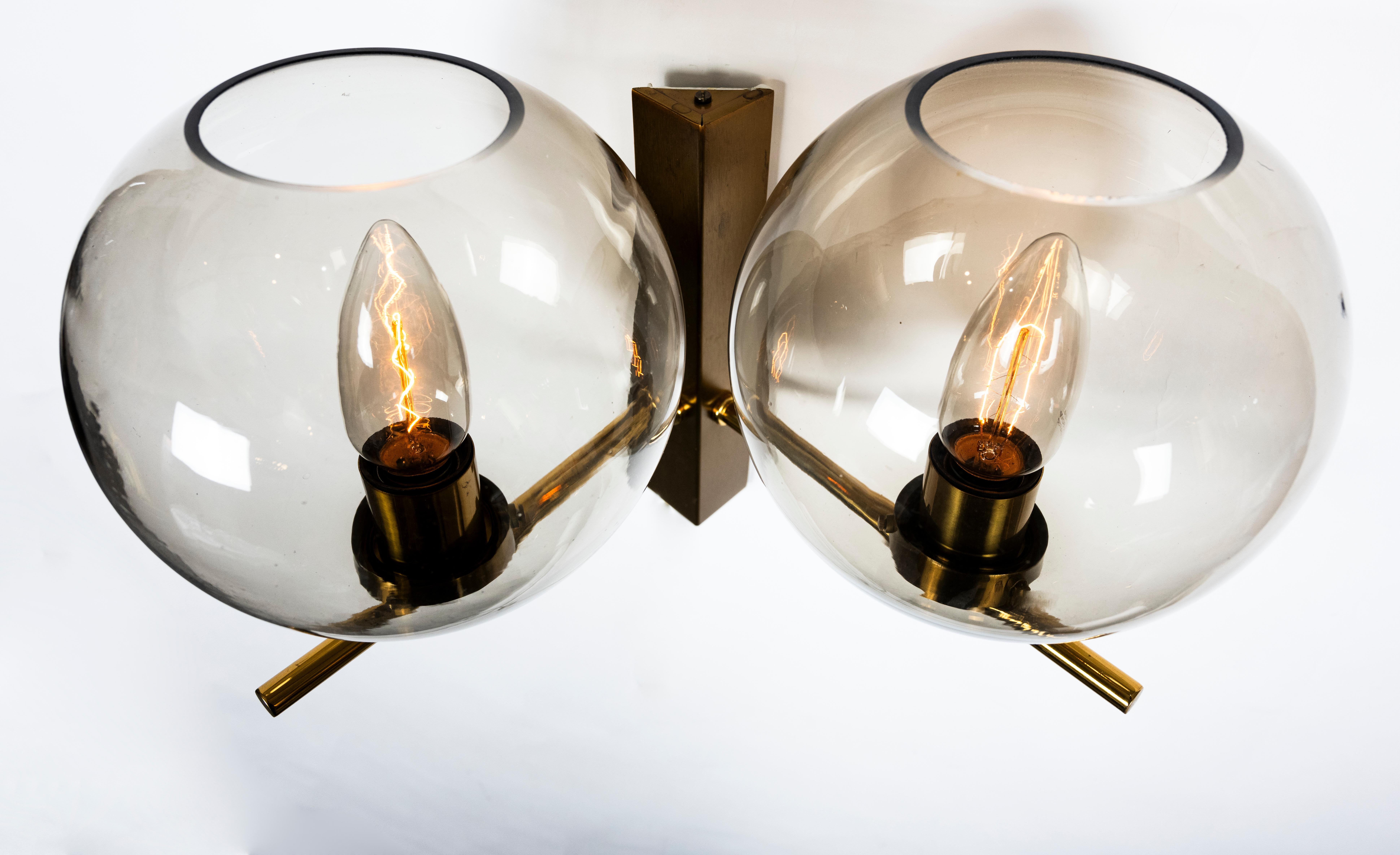 Lacquered A Pair of Holger Johansen Contemporary Sconces For Sale