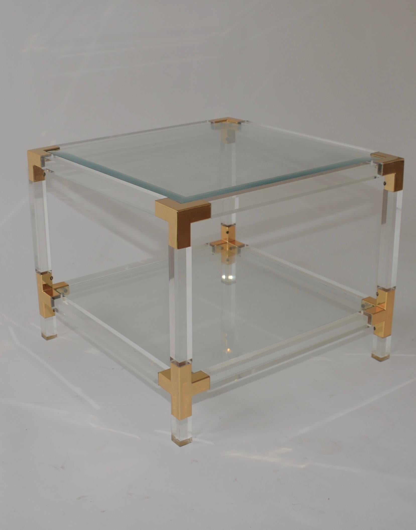 20th Century Pair of Hollywood Regency Side Tables
