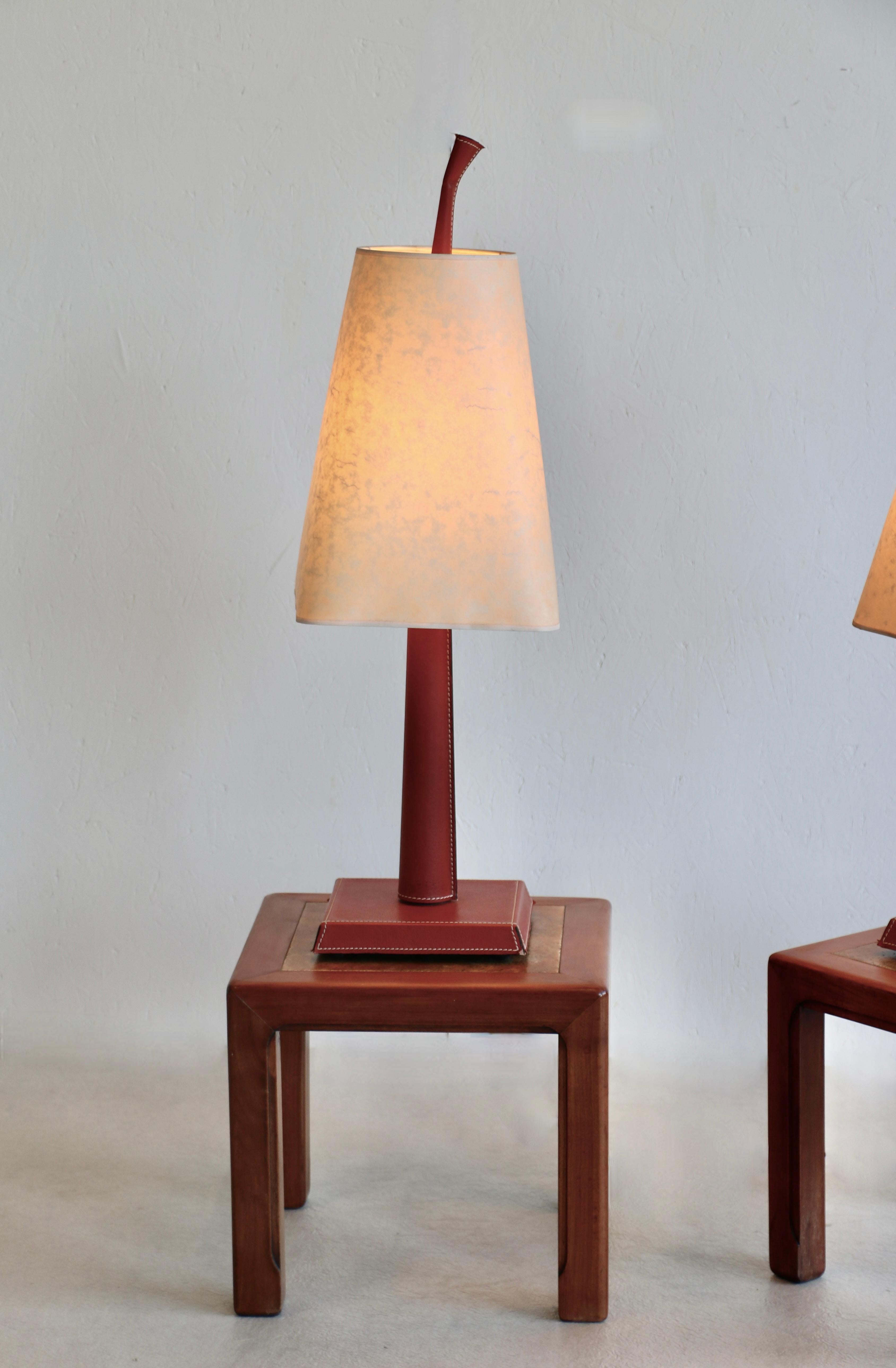 A pair of Hugues Chevalier lamps. Model Ray XM. France 90's 7