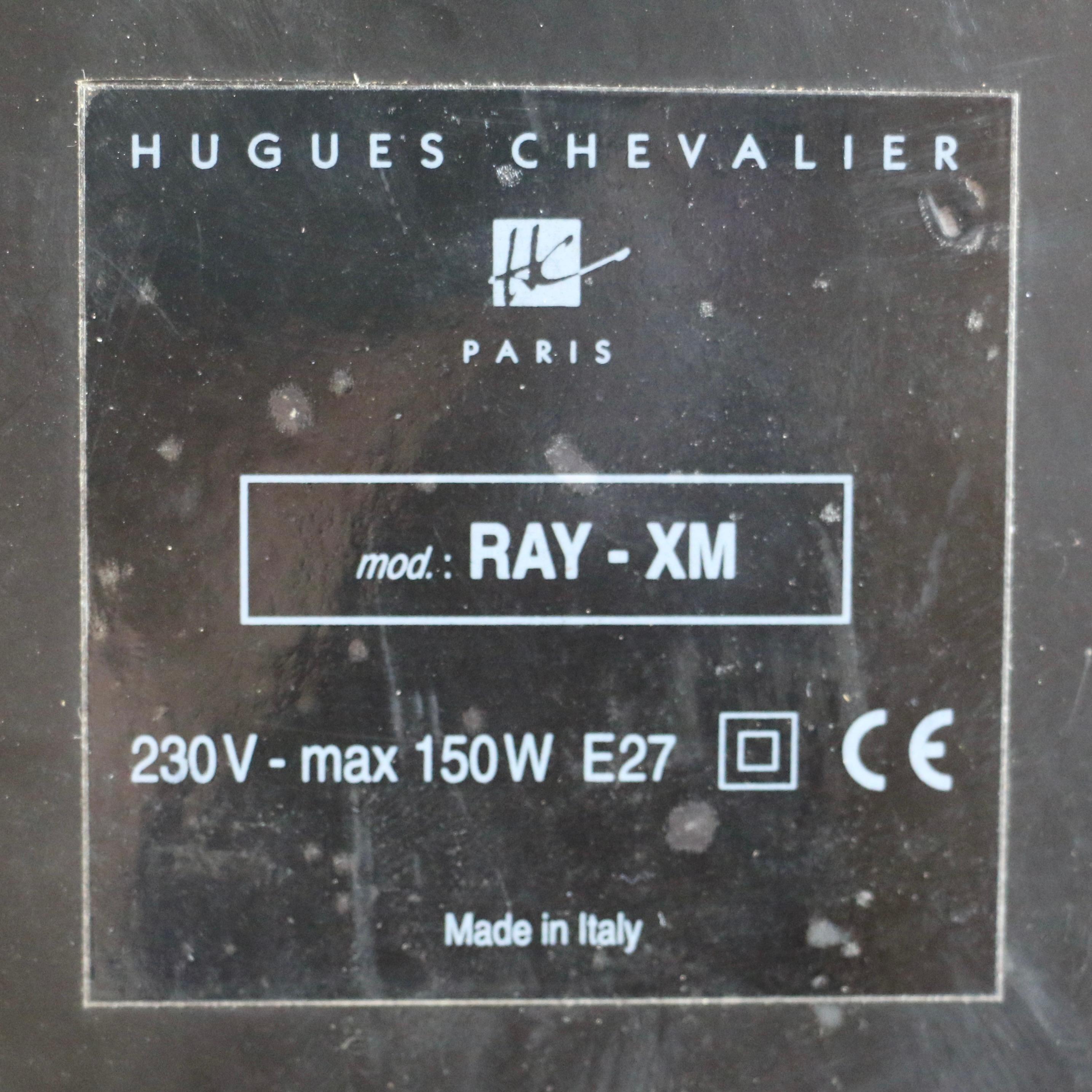 Ein Paar Hugues Chevalier-Lampen. Modell Ray XM. Frankreich 90er Jahre im Angebot 10