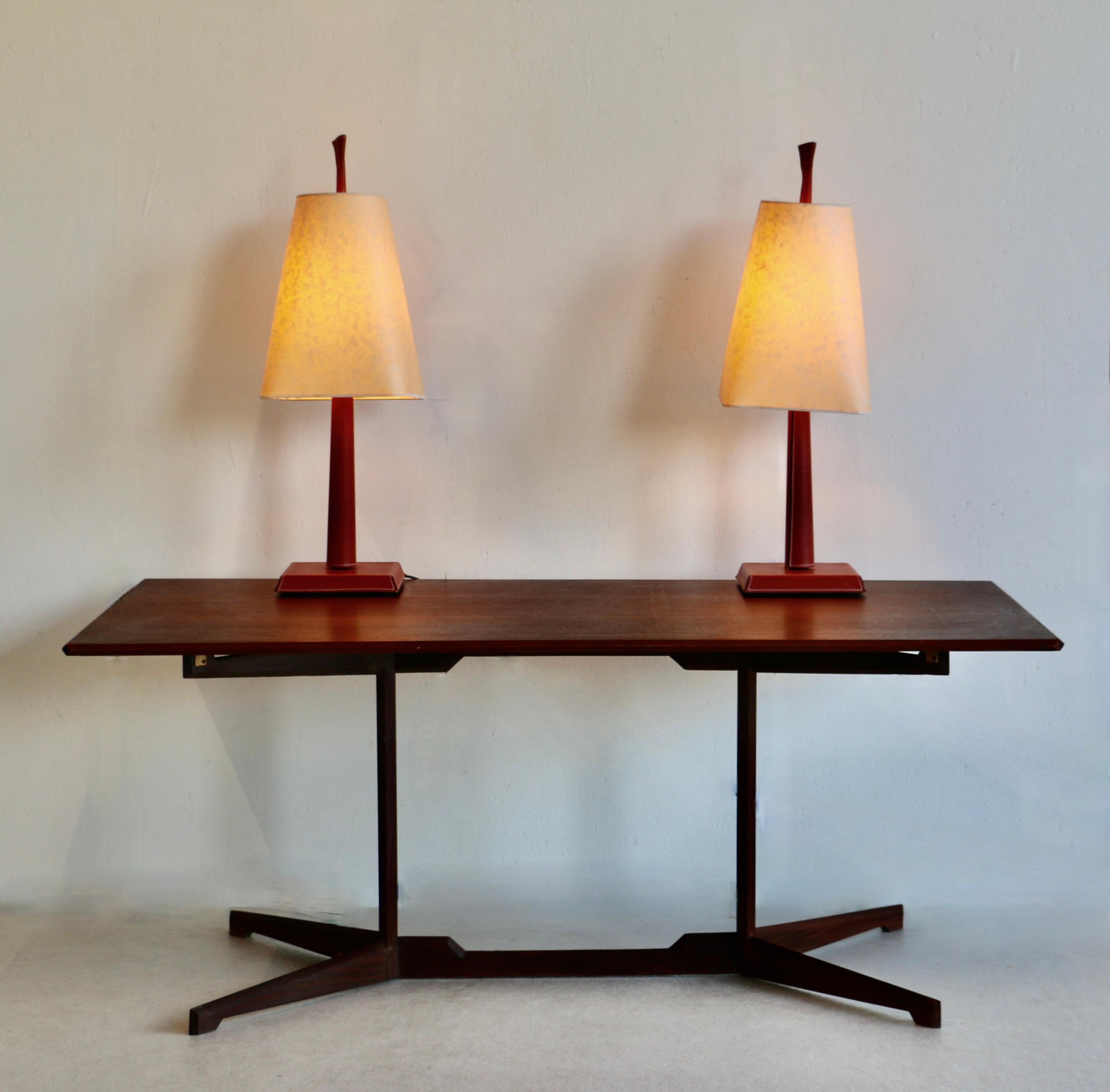 A pair of Hugues Chevalier lamps. Model Ray XM. France 90's For Sale 11