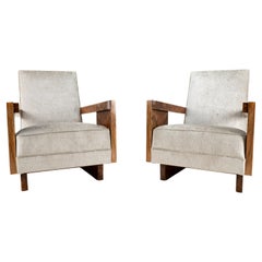 Wood Armchairs