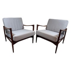 A pair of Ib Kofod-Larsen Candidate Lounge Chairs