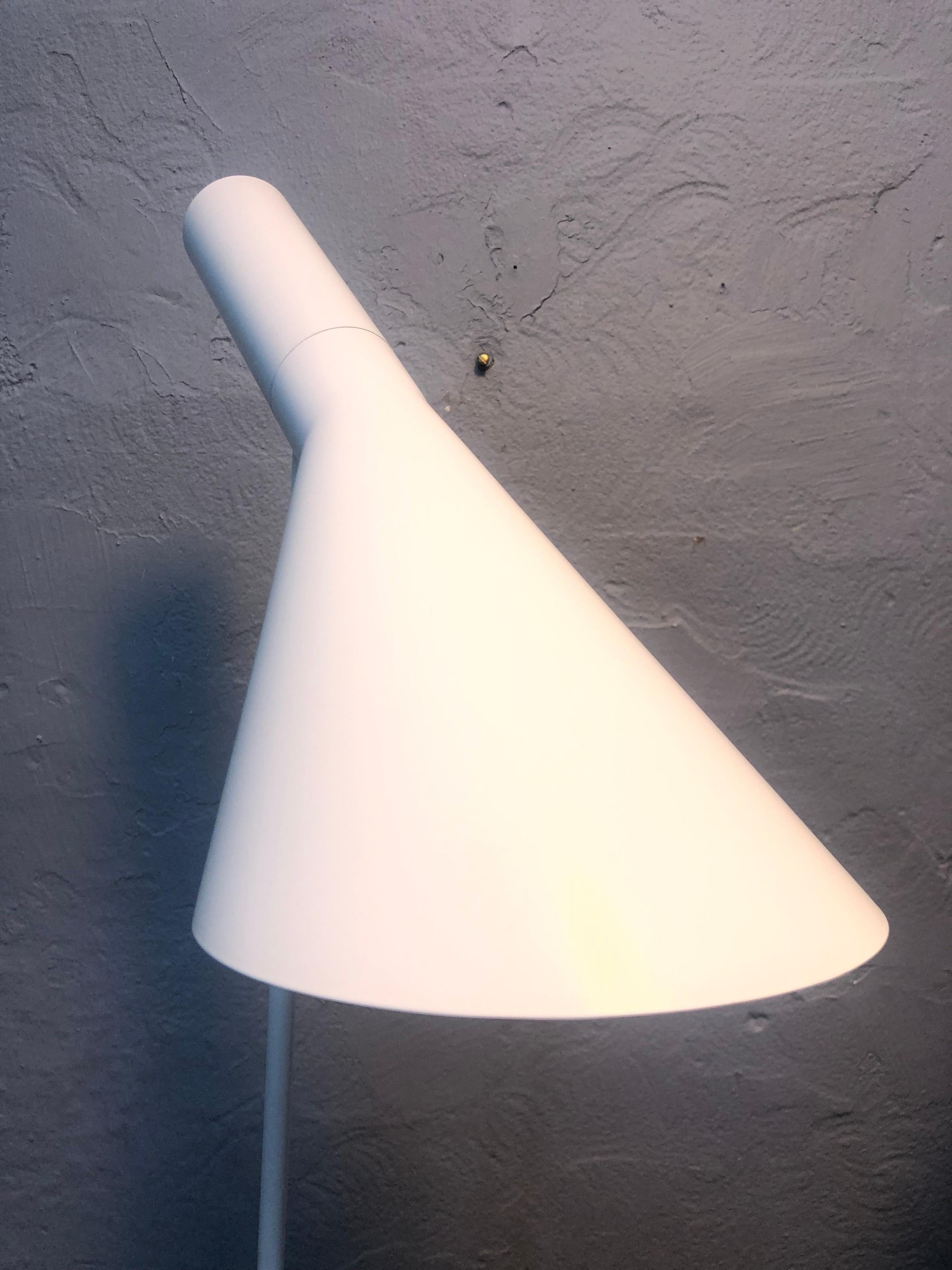 Steel Pair of Iconic Vintage Arne Jacobsen Table Lamps