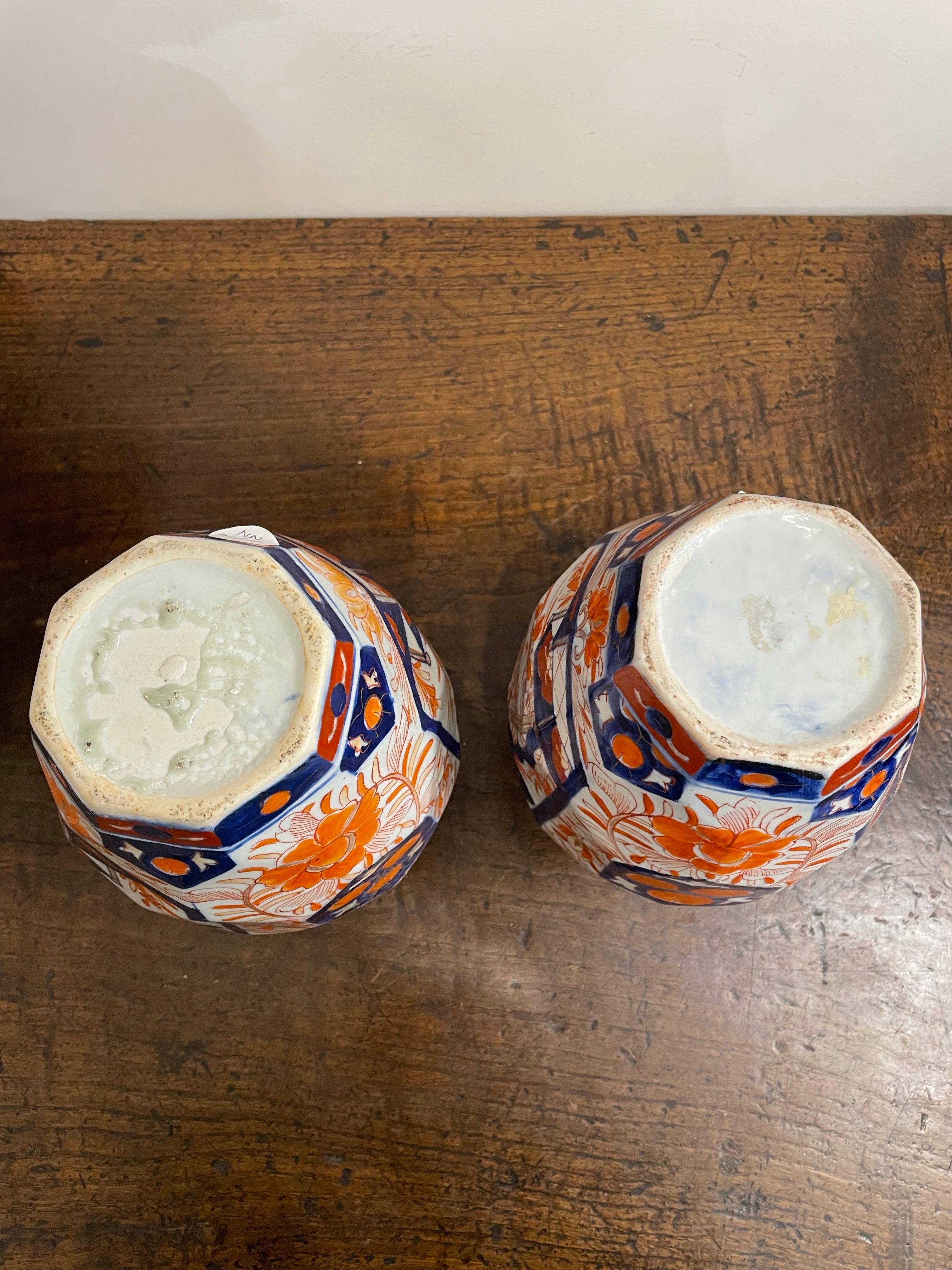 A Pair of Imari Vases, 19th Century For Sale 2