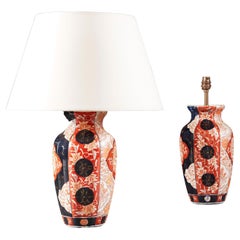 Pair of Imari Vases as Lamps